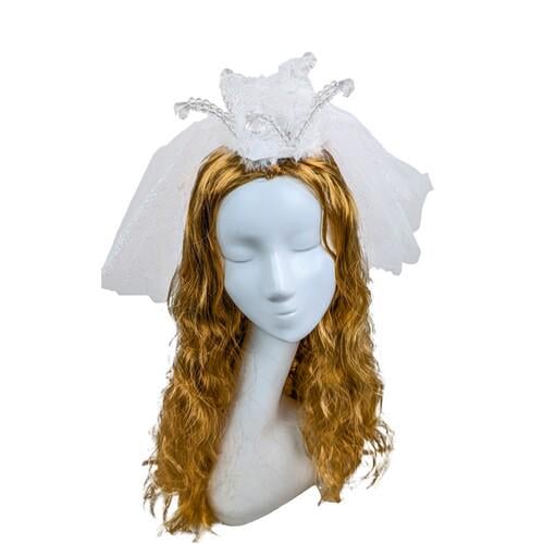 Корона Seta Decor Принцеса з фатою (17-976WT) Корона Seta Decor Принцеса з фатою (17-976WT)