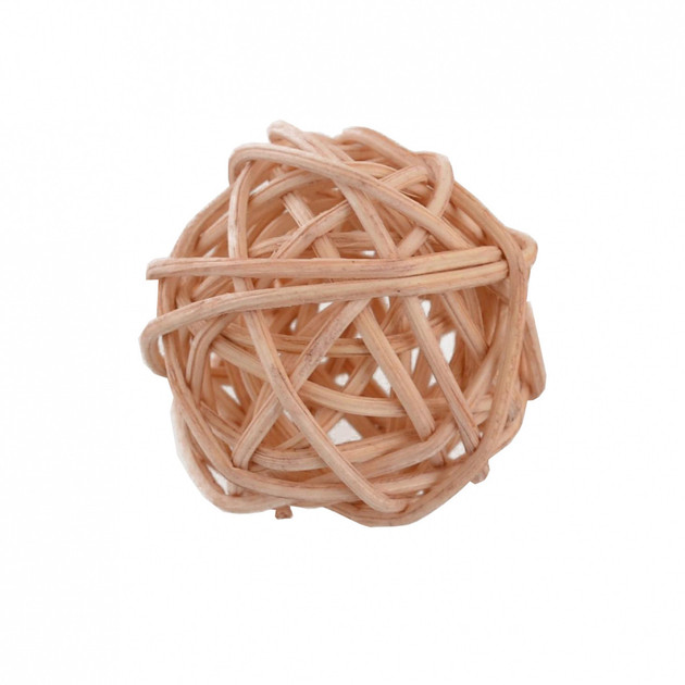 Игрушка на елку Классическая 3 см Натуральный (TY-5-R-433)