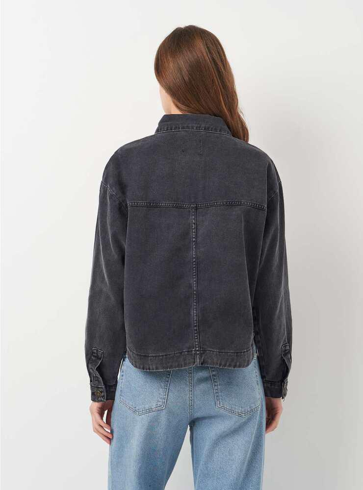 Пиджак Veto Jeans VT2562x61 жіночий S Темно-сірий (192761) - фото 3