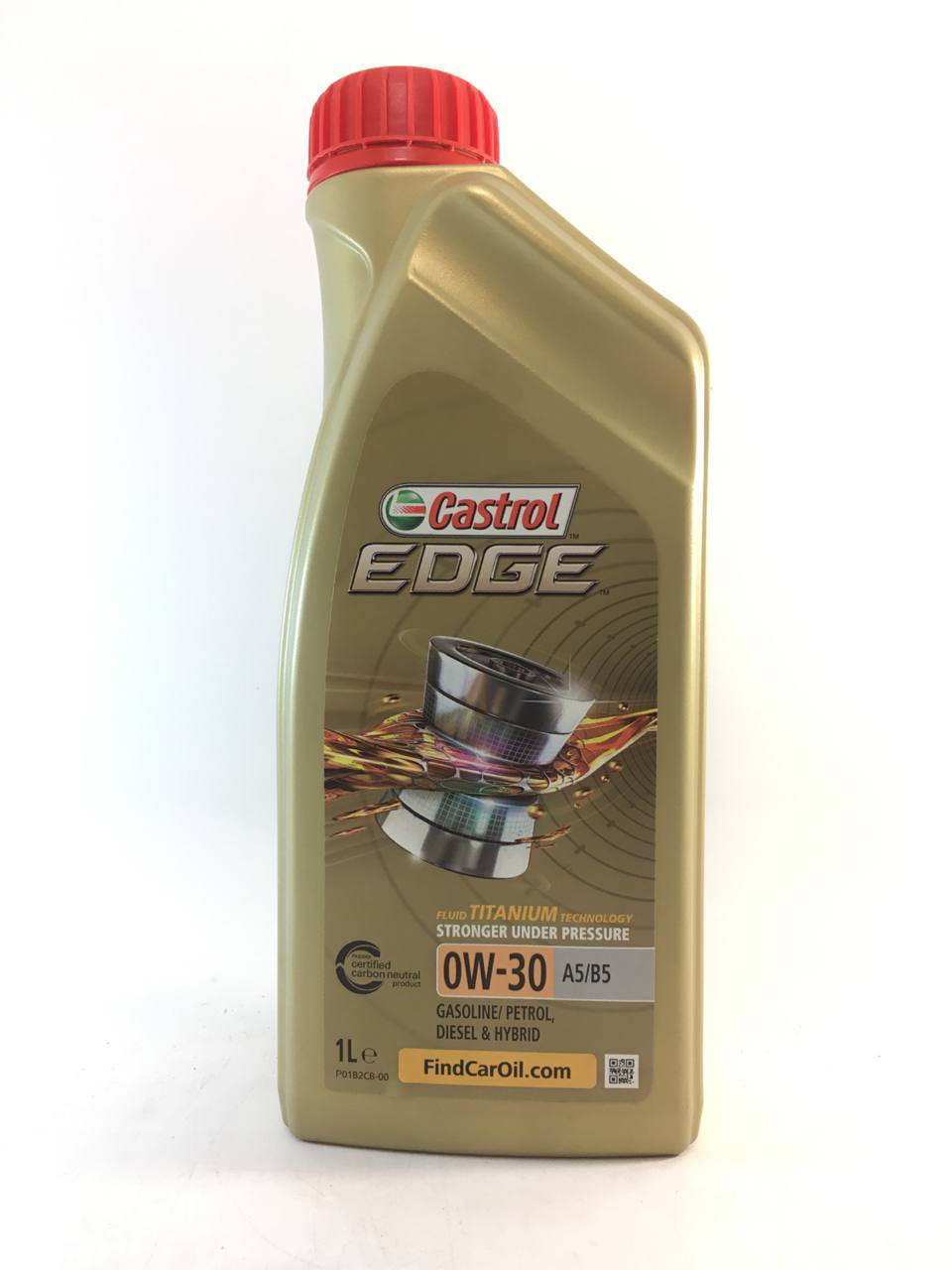 Моторна олива Castrol Edge A5/B5 SL/CF 0W-30 1 л (EDGE0W-30A5B51L)
