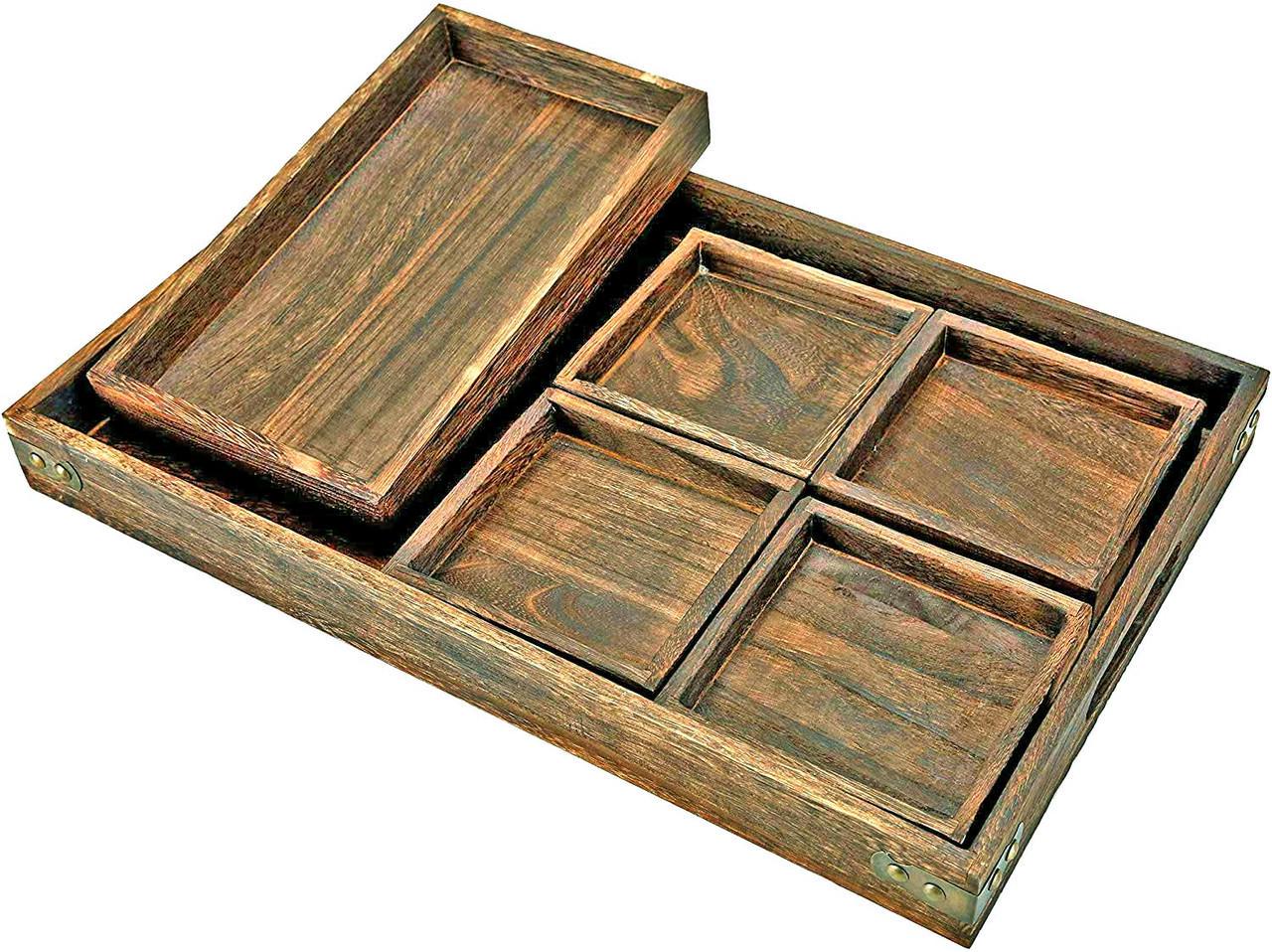 Поднос деревянный Лювен Мускат (ПДС-003207)