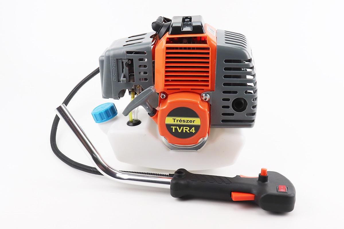 Тример мотокоса TRESZER TVR4 3,8 кВт шпуля і ніж 3Т труба D 26 мм x9T (208767) - фото 3 Тример мотокоса TRESZER TVR4 3,8 кВт шпуля і ніж 3Т труба D 26 мм x9T (208767) - фото 3