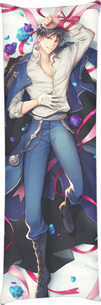 Подушка дакимакура Roy Mustang Fullmetal Alchemist 60x180 см (14094294)