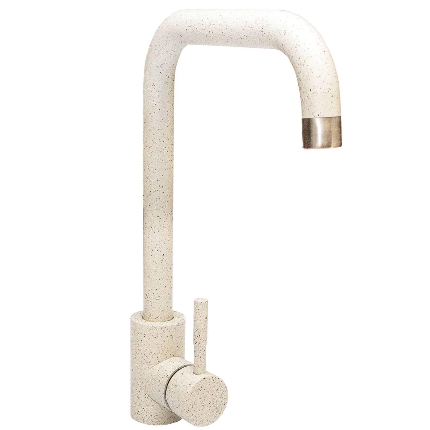 Змішувач для кухні PLATINUM NА3008B PLS-A34005 одноважільний Бежевий (158571)