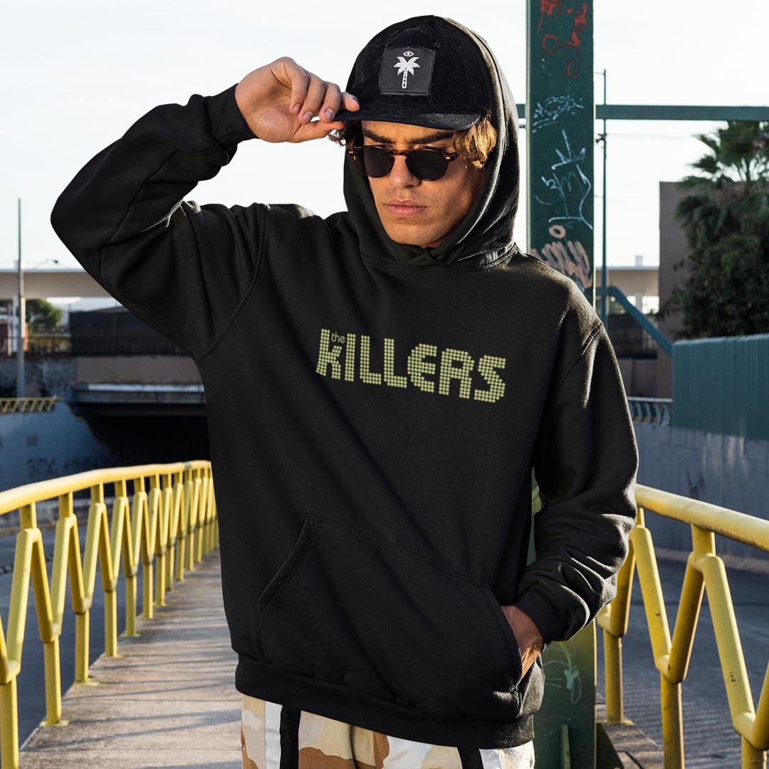 Худі флісовий унісекс The Killers Rebel Diamonds XL Чорний (0000016998)
