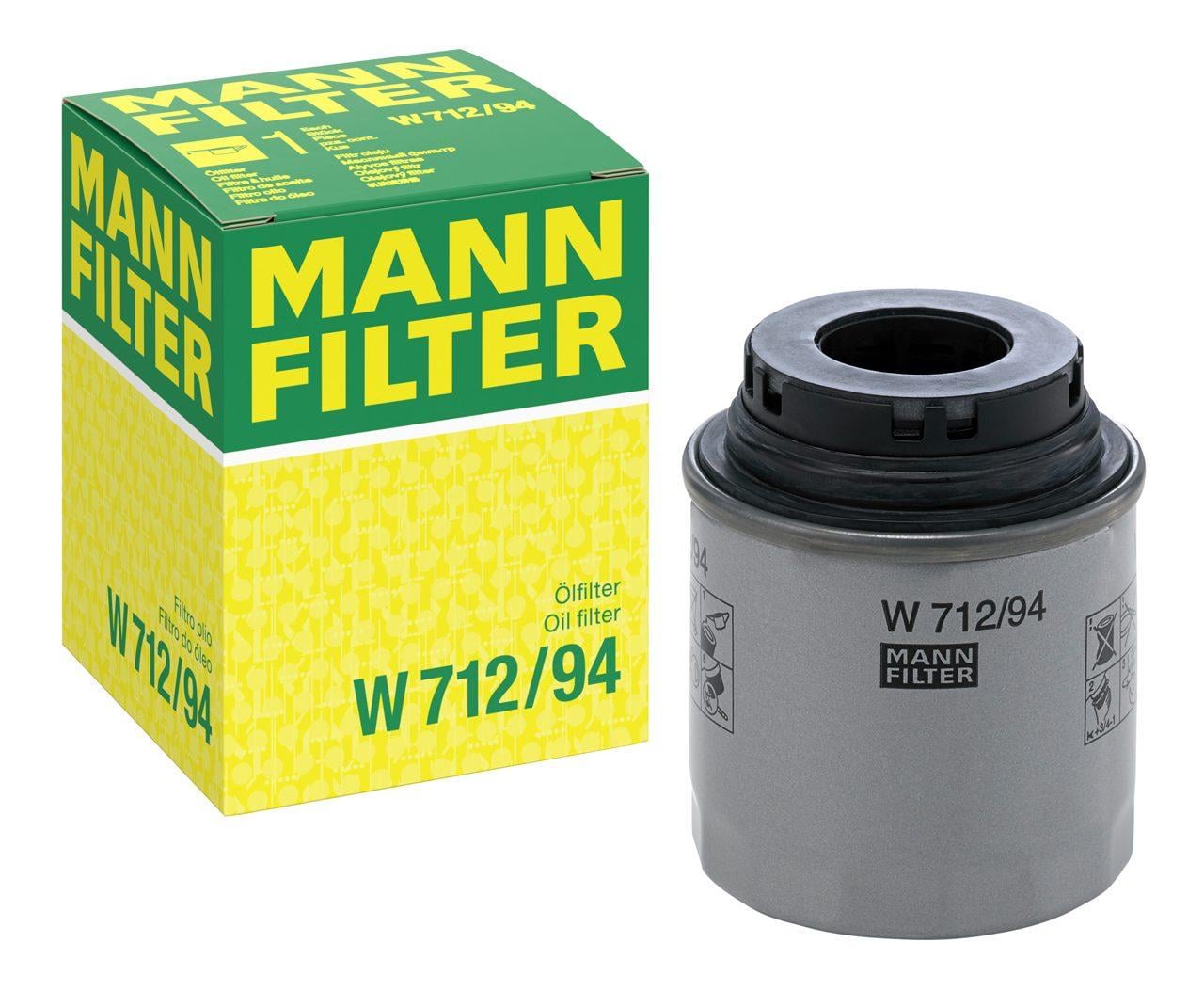 Фильтр смазки Mann-Filter (W712/94) Фильтр смазки Mann-Filter (W712/94)