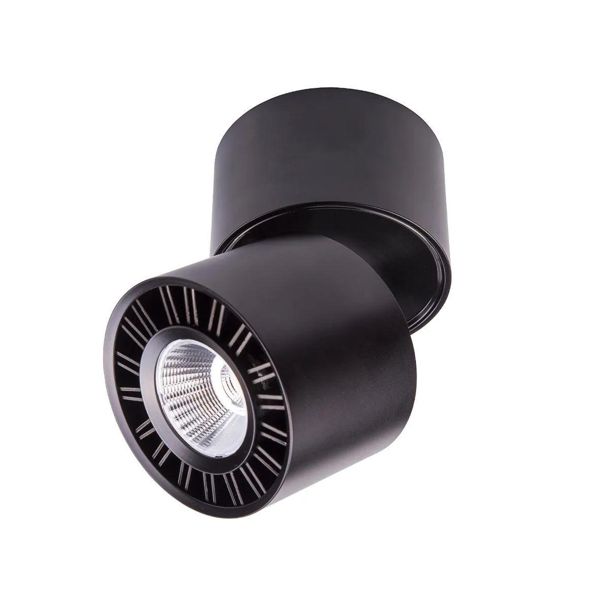 Точечный светильник MJ-Light SLC7529-12W BK 3000K (MJ00346)