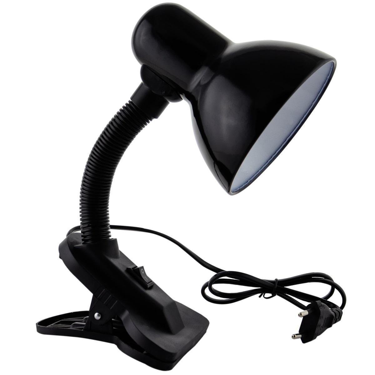 Настольная лампа Loga LIGHT CL-104 с прищепкой Антрацит (27813480)