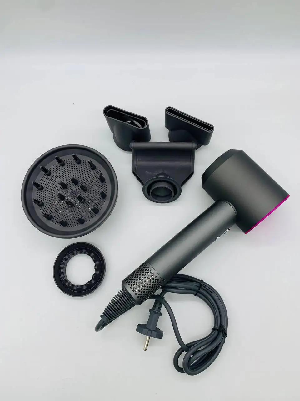 Фен-стайлер для волос 7 насадок в 1 Supersonic Premium Magic Hair 1600 Вт Розовый (HD07ProP) - фото 6 Фен-стайлер для волос 7 насадок в 1 Supersonic Premium Magic Hair 1600 Вт Розовый (HD07ProP) - фото 6