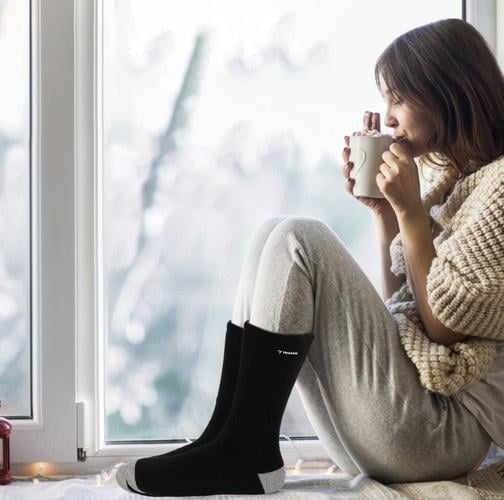 Шкарпетки з електропідігрівом TRIZAND універсальні з 3 режимами обігріву - фото 14