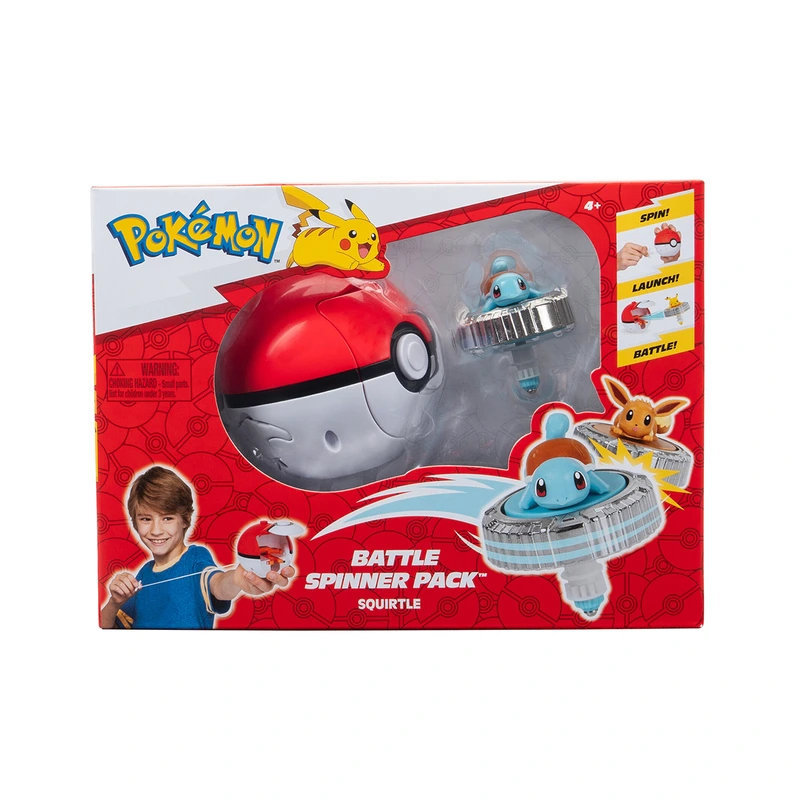 Ігровий набір POKEMON СКВІРТЛ спінер/покебол (21555)