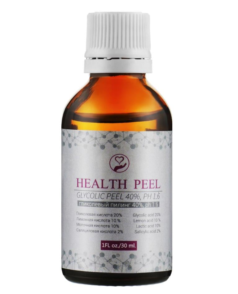 Гликолевый пилинг Health Peel 40%, pH 1.6, 30 мл (hp0151)