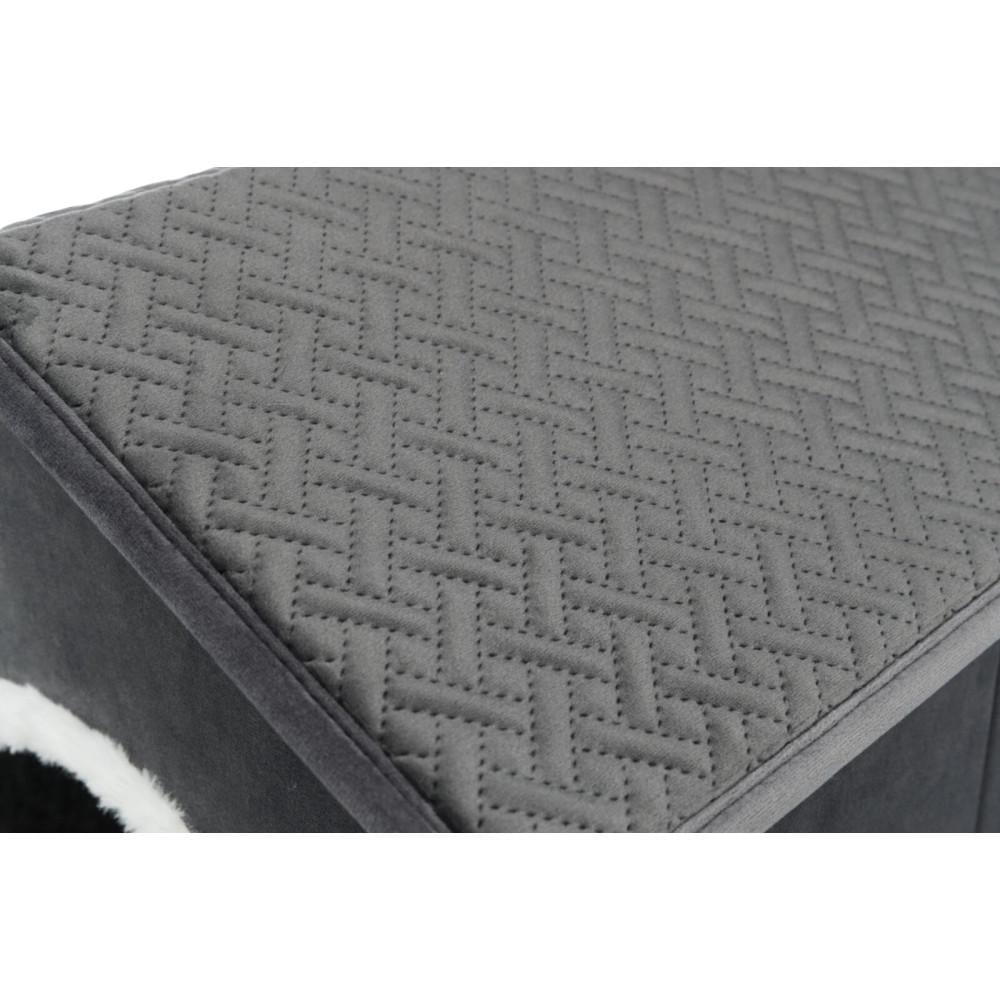 Домик для собак Trixie Livia 38х41х44 см Темно-серый/Белый (37911) - фото 4