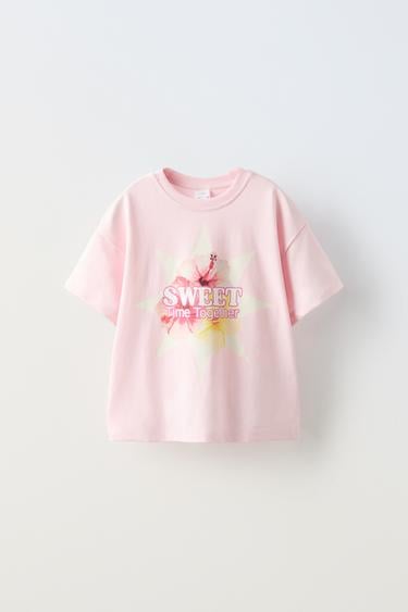 Футболка для девочки Zara 152 см Розовый (2795614620)