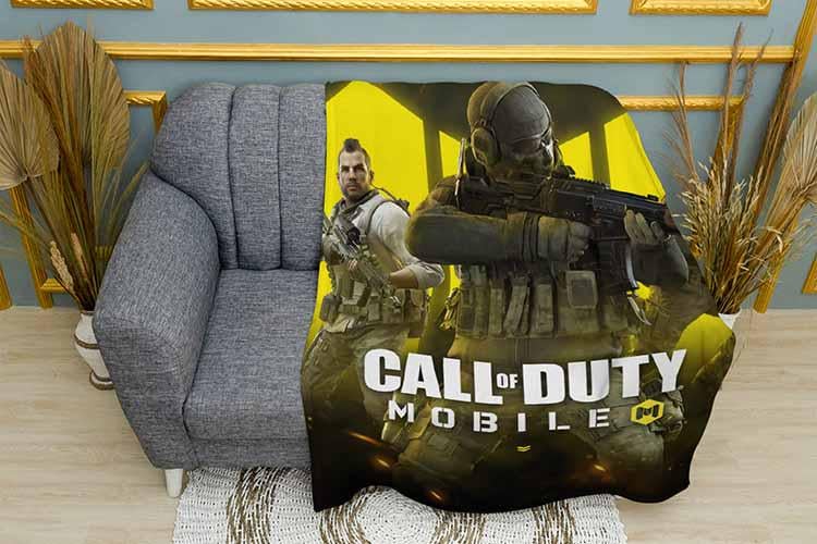 Плед Call of Duty Computer game плюш двухслойный 150х210 см (112992-3)