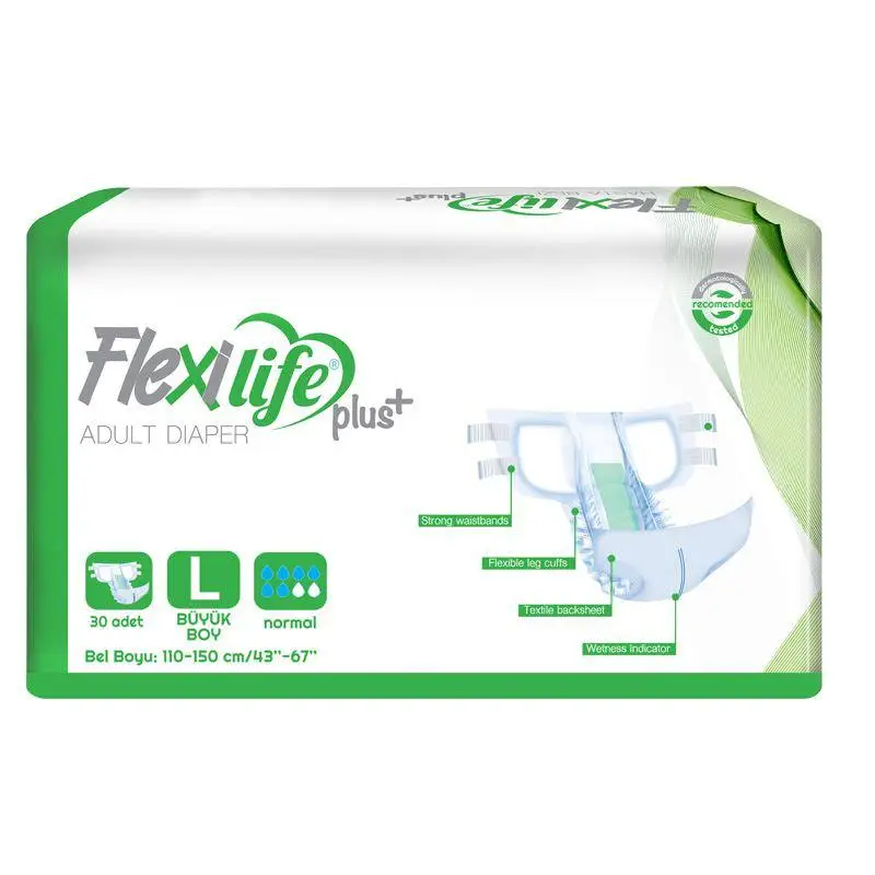 Підгузки для дорослих Flexi Life Plus L 110-150 см 30 шт. (000005441)