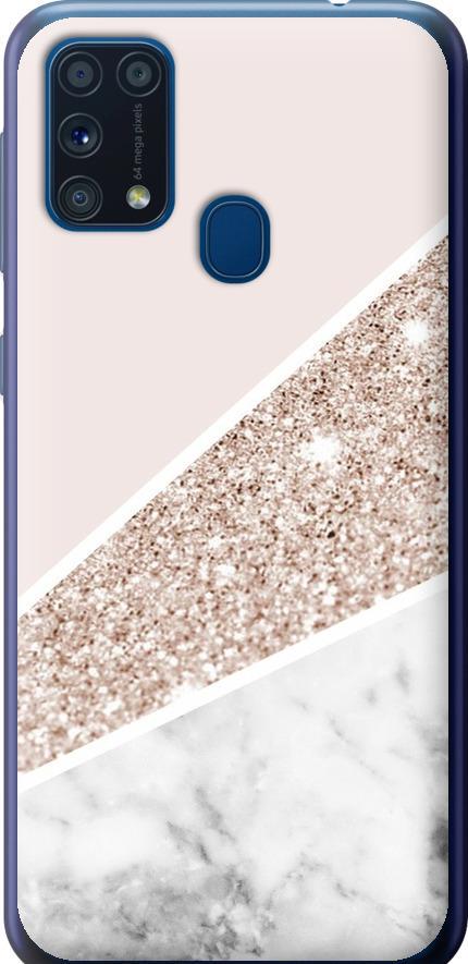 Чехол на Samsung Galaxy M31 M315F Пастельный мрамор (4342t-1907-42517) Чехол на Samsung Galaxy M31 M315F Пастельный мрамор (4342t-1907-42517)