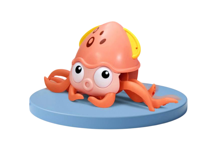 Игривый восьминожка Fun Game QC23Y заводной механизм на шнурке Оранжевый (2352206215)