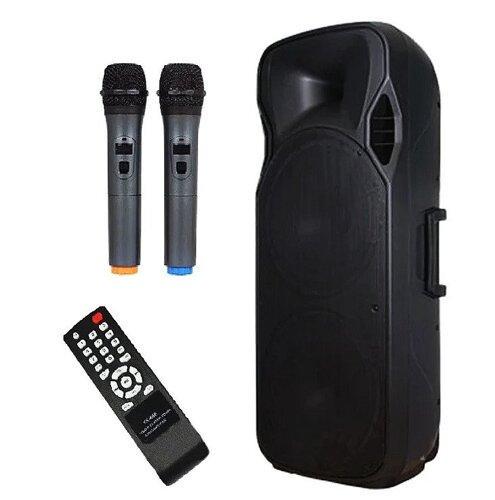 Активная колонка с радиомикрофонами TEMEISHENG A15-15 USB/Bluetooth/Аккуммулятор (Col-001) - фото 2