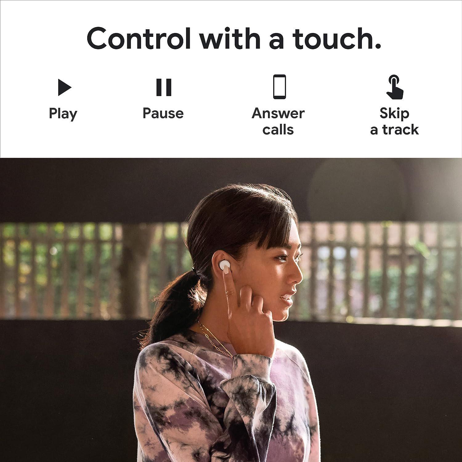 Наушники Google Pixel Buds A-Series Clearly White (1966068602) - фото 8 Наушники Google Pixel Buds A-Series Clearly White (1966068602) - фото 8