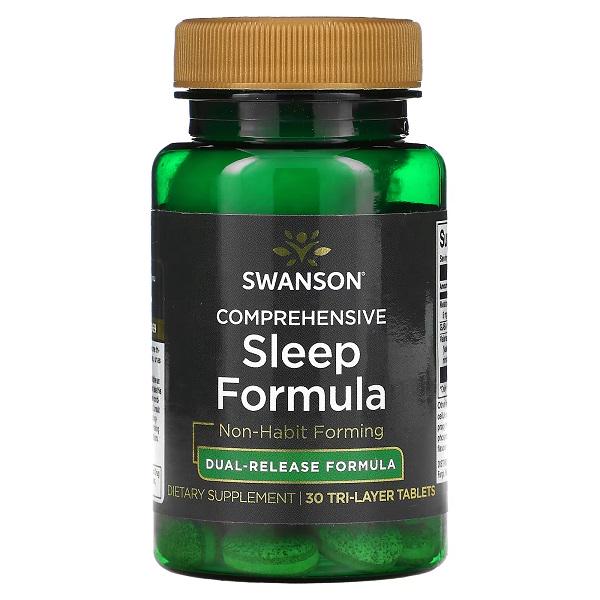 Комплекс для сна Swanson Comprehensive Sleep Formula 30 таб.