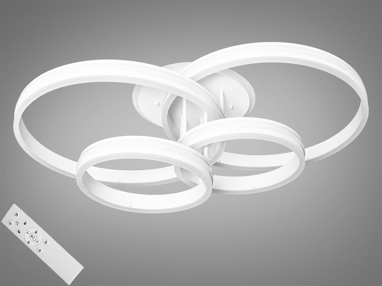 Потолочная светодиодная люстра с диммером 260 W (55042)