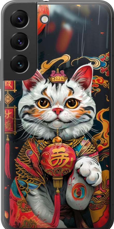 Чехол на Samsung Galaxy S22 China Cat v2 (6135u-2494-42517)