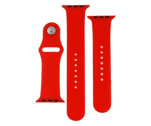 Ремешок Silicone Two-Piece для Apple Watch 14 42/44 мм Red Ремешок Silicone Two-Piece для Apple Watch 14 42/44 мм Red