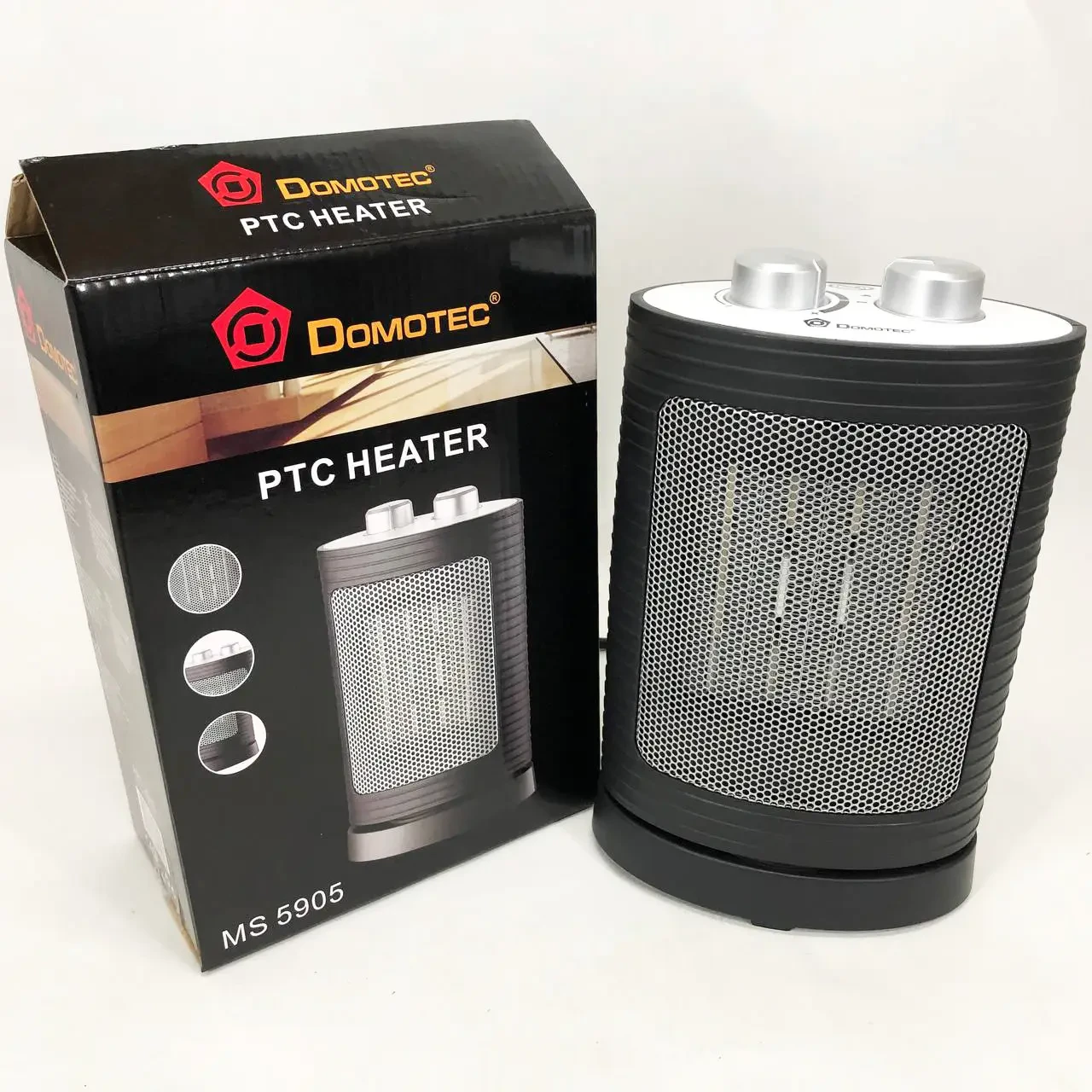 Тепловентилятор электрический Domotec MS-5905 H0001 1500 Вт (2943) - фото 4