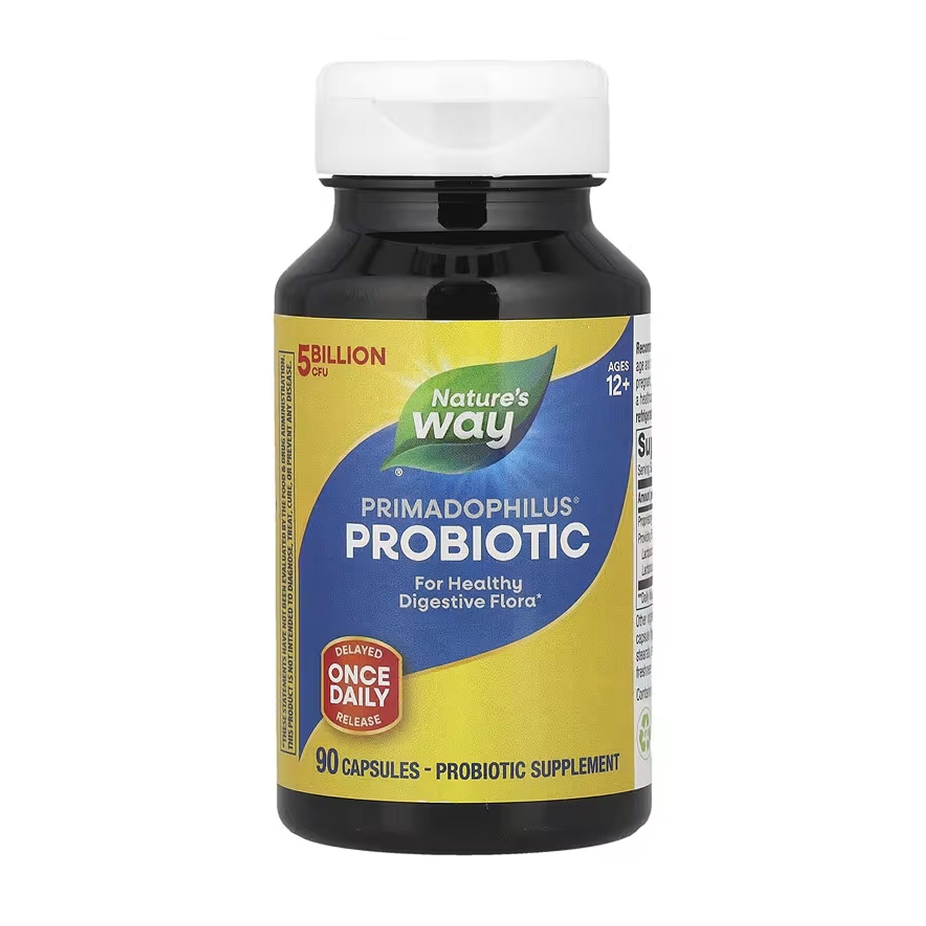 Пробиотик Nature's Way Primadophilus 90 vcaps