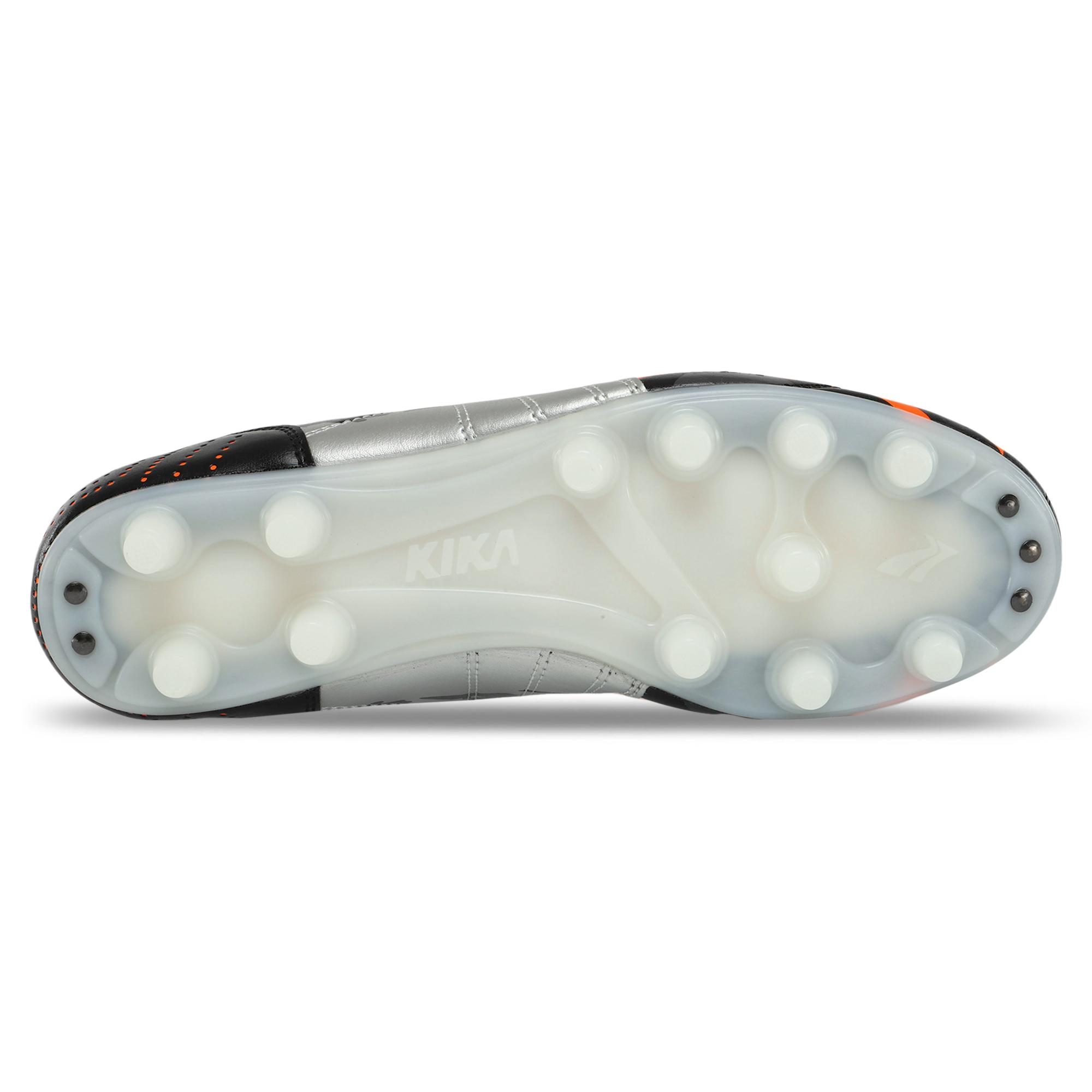 Бутси футбольні Aikesa JY-01-39-42 р. 41 Срібний/Чорний/Помаранчевий - фото 3 Бутси футбольні Aikesa JY-01-39-42 р. 41 Срібний/Чорний/Помаранчевий - фото 3