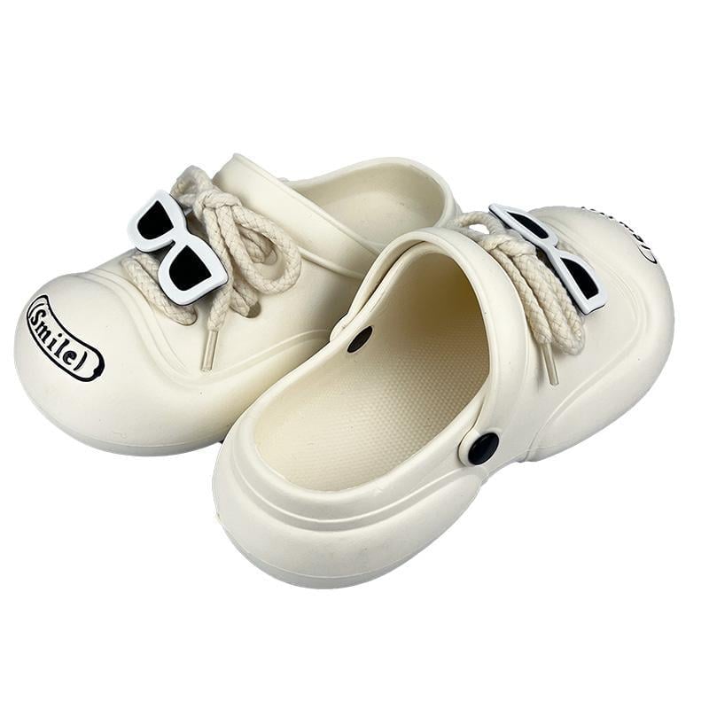 Женское сабо на платформе с джибитсами 10140-2 p. 36 23 см Белый - фото 3