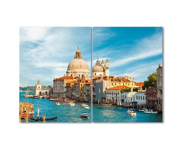 Картина модульная Венеция 2 модуля 80x120 см