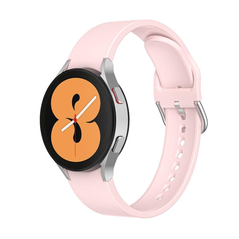 Силиконовый ремешок Watchbands OneLine для Samsung Galaxy Watch 4 40 мм Розовый (WB00S4ONELINE40-4) - фото 3