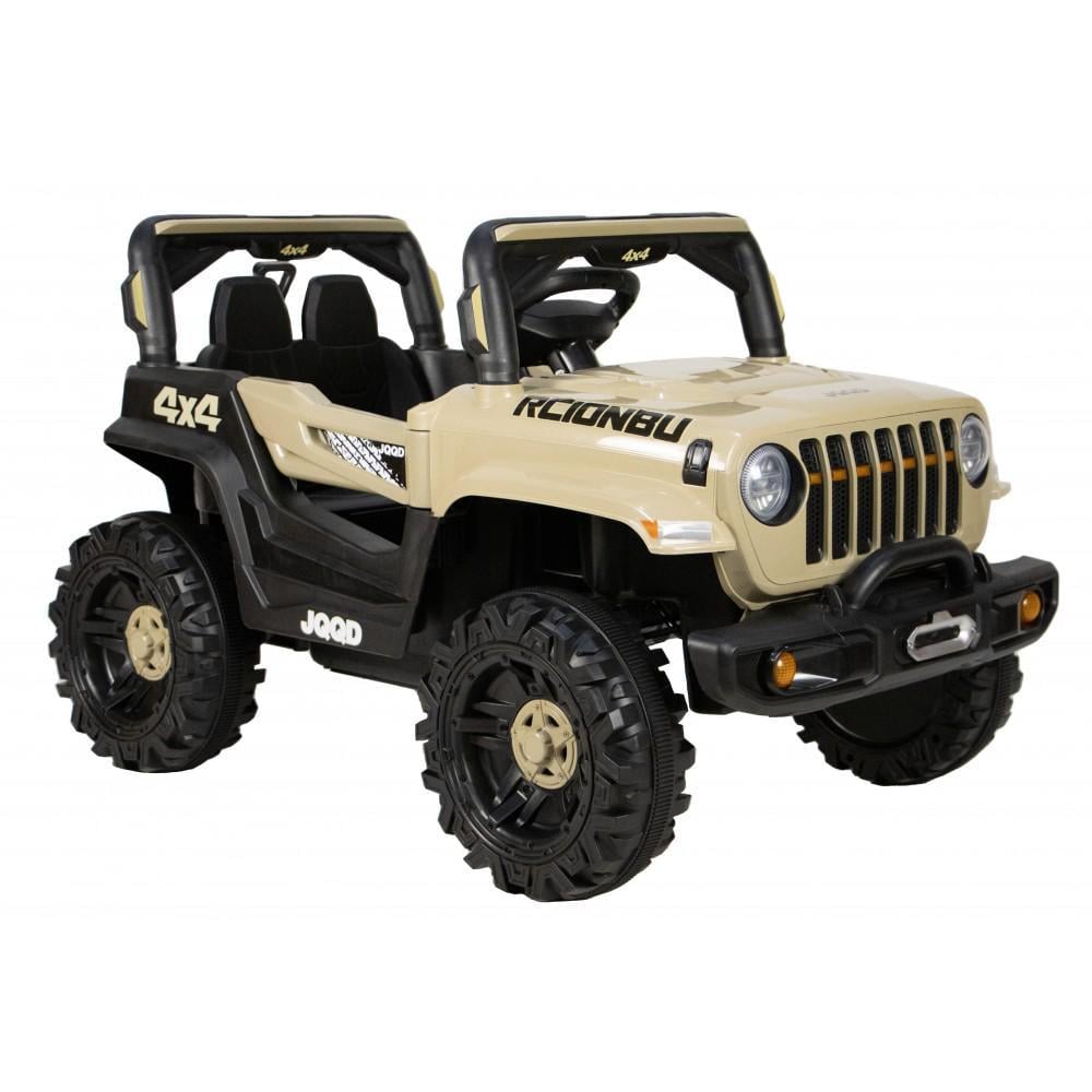 Электромобиль детский Spoko SP-V80 с аккумулятором 12 V и пультом дистанционного управления 98х59х61 см Хаки (124-76-42300214)