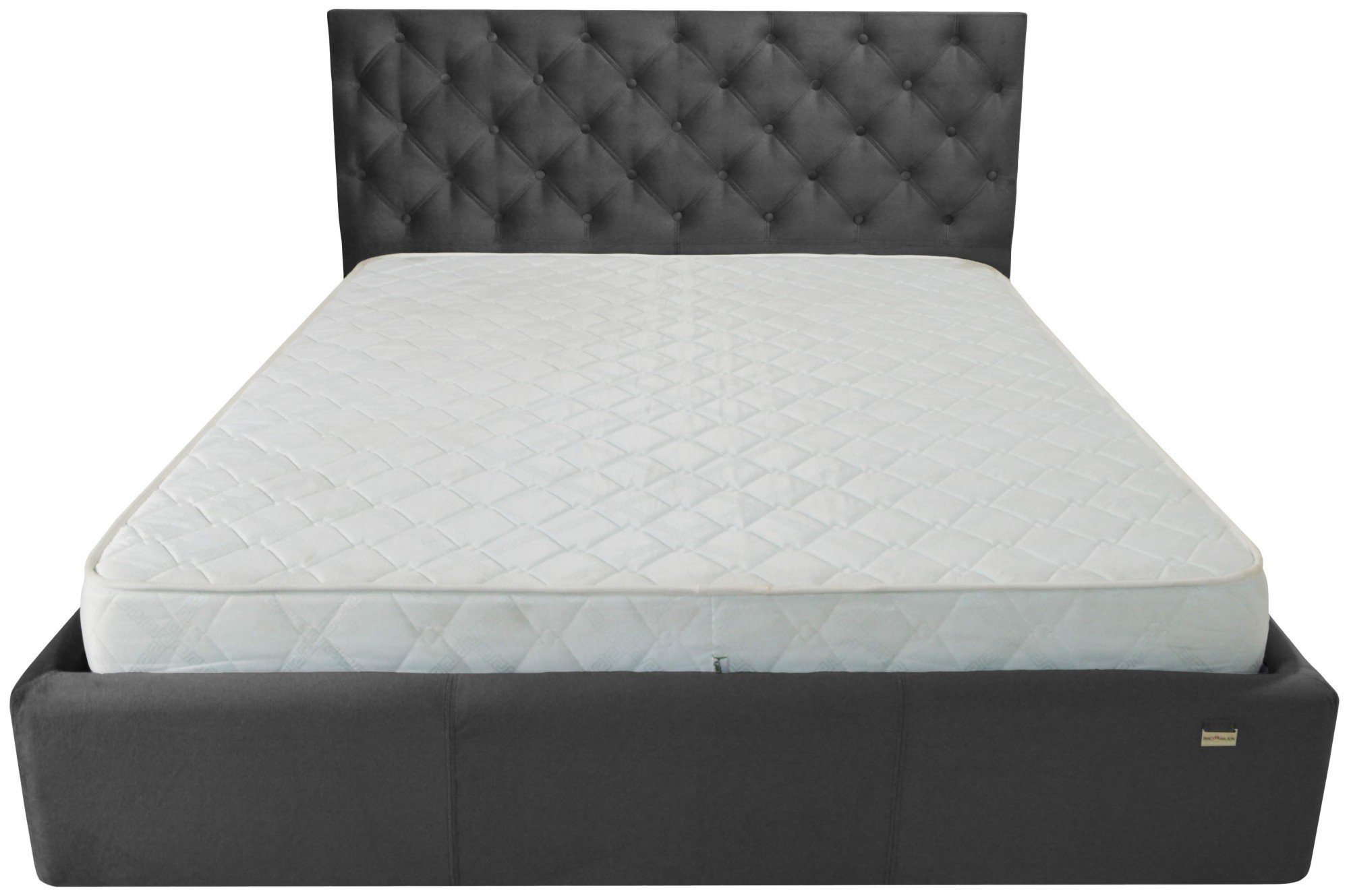 Кровать Coventry Standart Missoni 009 140х190 см Темно-серый - фото 1 Кровать Coventry Standart Missoni 009 140х190 см Темно-серый - фото 1