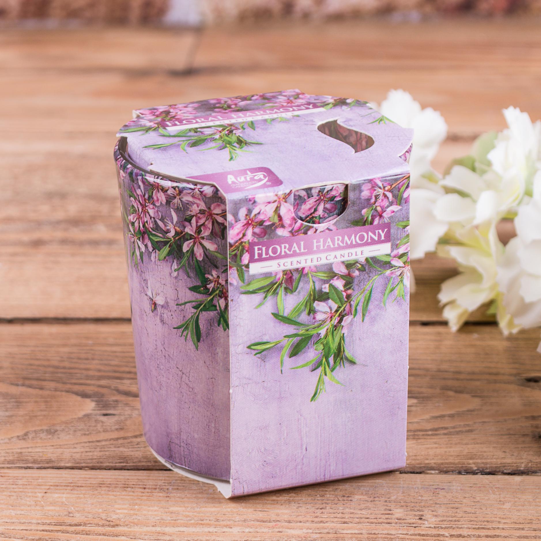 Аромасвеча Floral harmony (4342-29) Аромасвеча Floral harmony (4342-29)