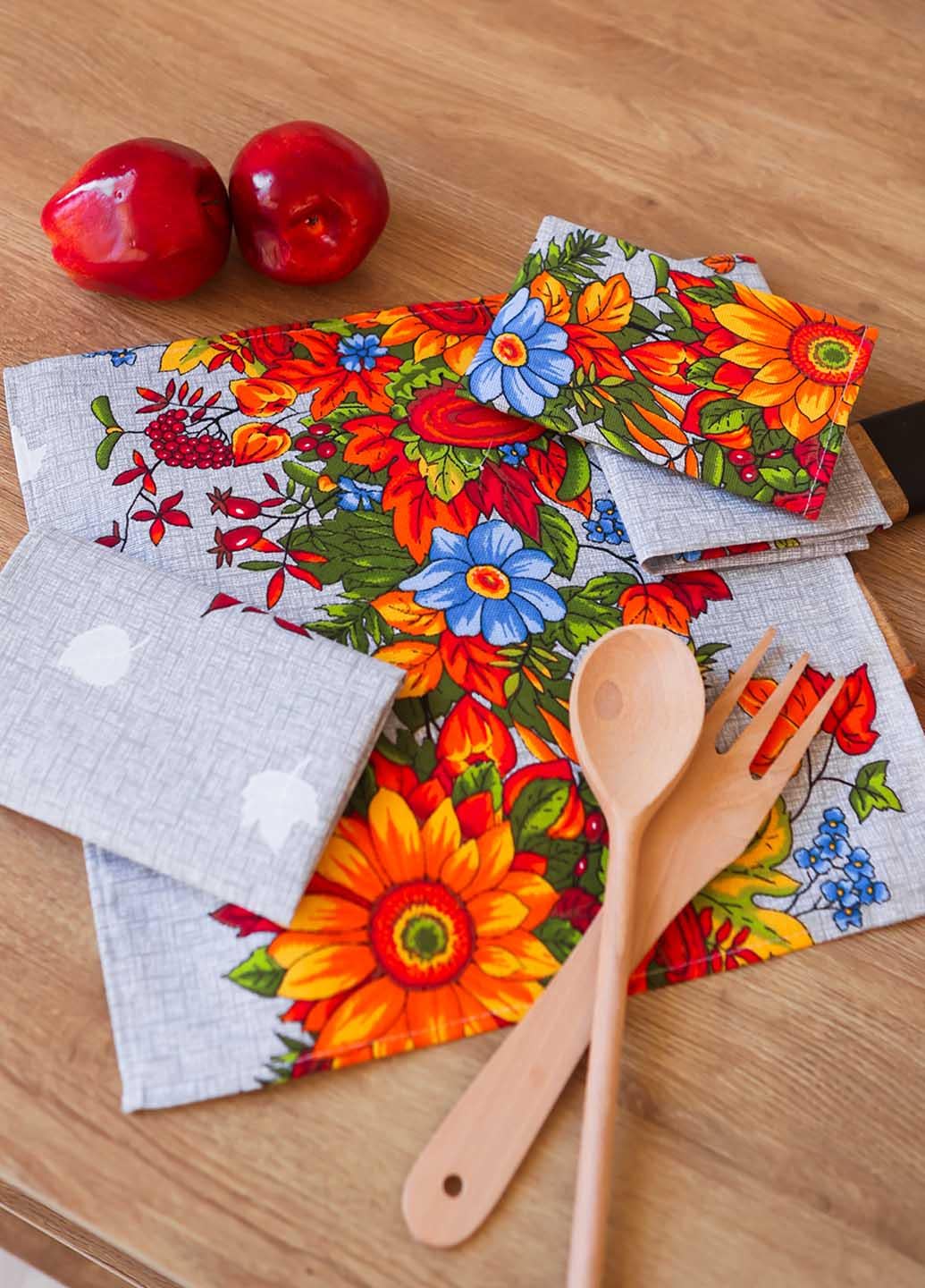 Салфетки Золотая осень 35х35 см 4 шт.