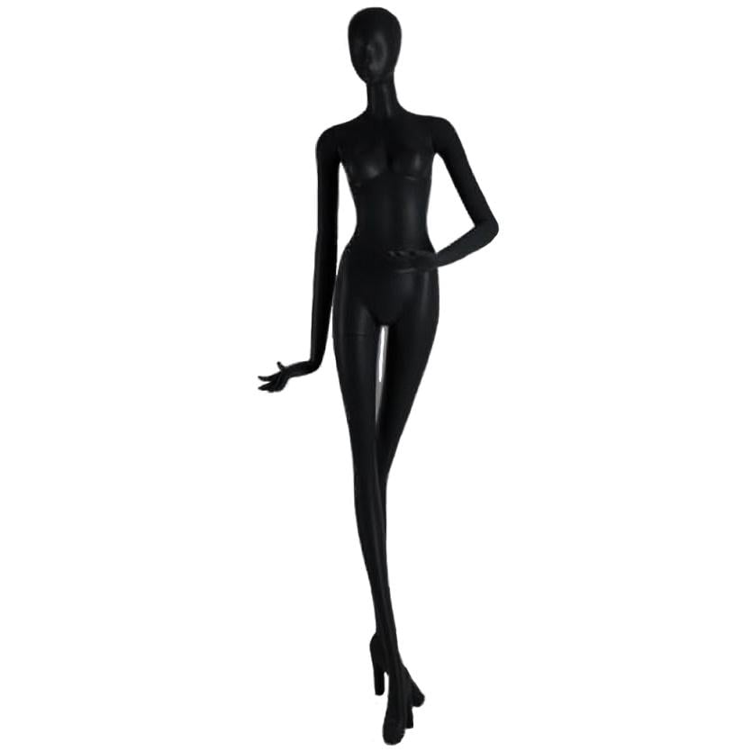 Манекен женский реалистичный Черный (DOS-08b)