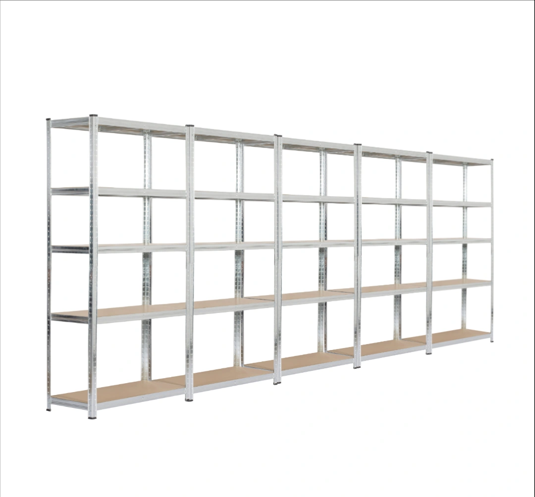 Набор стеллажей FunFit 5 полок МДФ 5 шт. Серебристый (LB3264X5)