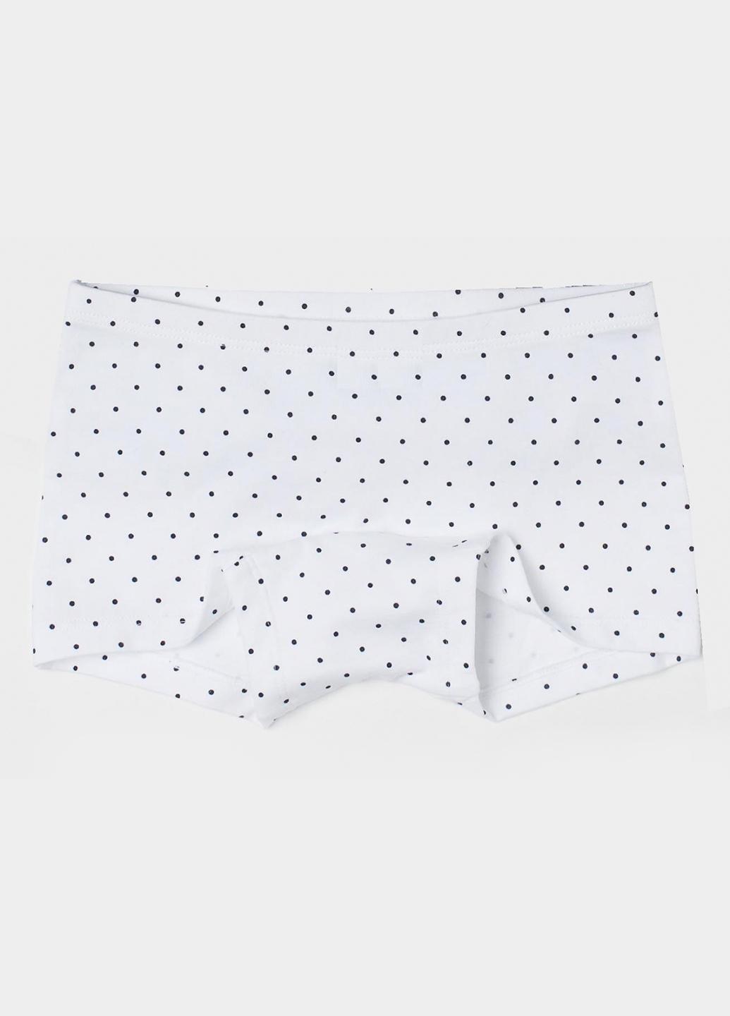 Трусы H&M 134-140 см Белый (6706740b36)