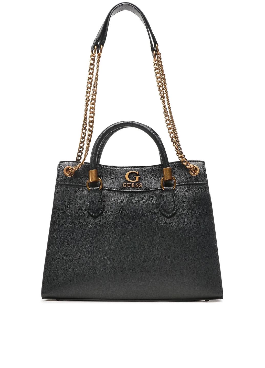 Сумка сетчел жіноча з еко шкіри Guess NELL GIRLFRIEND ATCHEL HWVB8678070-BLA Чорний - фото 2 Сумка сетчел жіноча з еко шкіри Guess NELL GIRLFRIEND ATCHEL HWVB8678070-BLA Чорний - фото 2