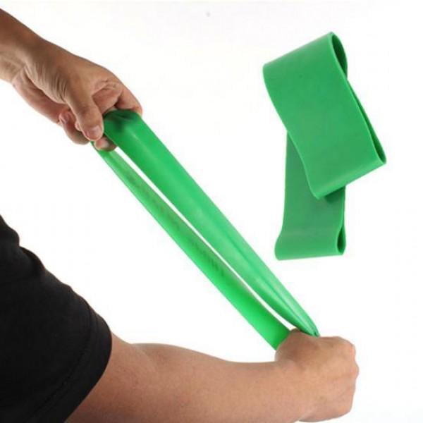 Резинка для фитнеса OSPORT Profi M MS 1852-1 Зеленый - фото 3 Резинка для фитнеса OSPORT Profi M MS 1852-1 Зеленый - фото 3