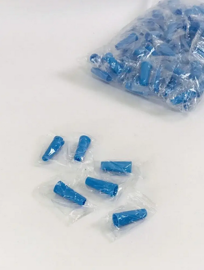 Мундштуки для кальяна одноразовые 100 шт. Синий - фото 2 Мундштуки для кальяна одноразовые 100 шт. Синий - фото 2