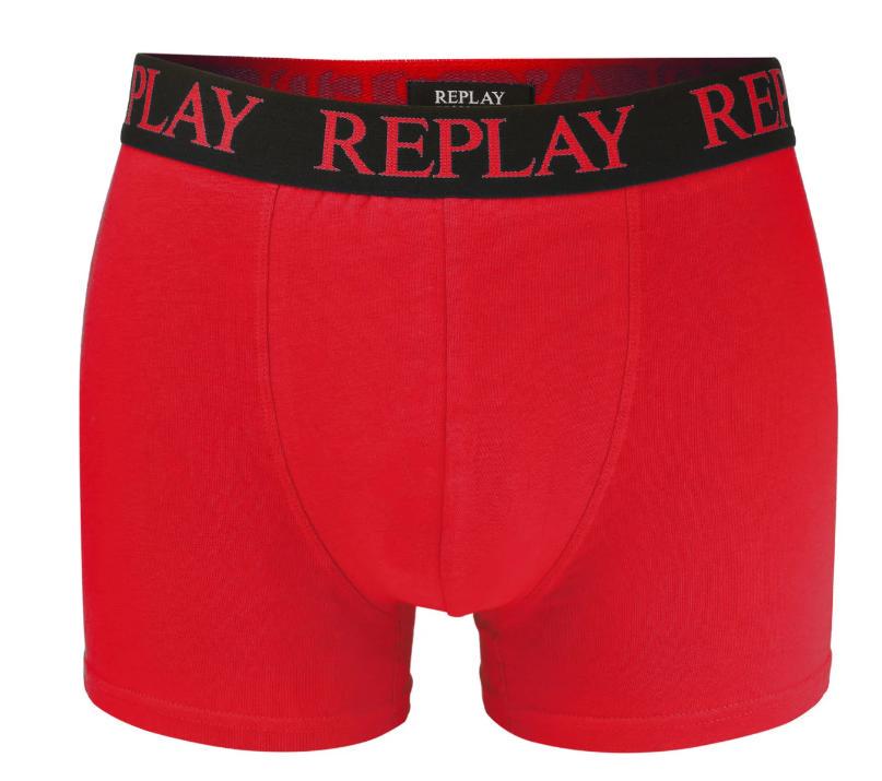 Трусы боксеры мужские анатомические Replay 2 шт. XL Черный/Красный (102573789) - фото 5 Трусы боксеры мужские анатомические Replay 2 шт. XL Черный/Красный (102573789) - фото 5