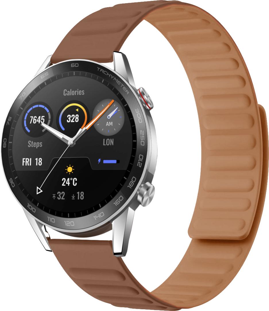 Ремешок Magneter для Honor Magic Watch 2 46 мм Brown (26645-30)
