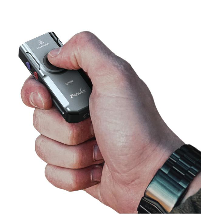 Фонарик карманный Fenix ​​E06R 700 лм 110 м Серый - фото 6