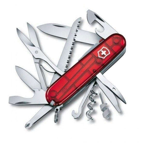 Мультитул складной Victorinox Huntsman Lite 21 инструмент LED Vx17915,T 91 мм Красный/Прозрачный (549903) Мультитул складной Victorinox Huntsman Lite 21 инструмент LED Vx17915,T 91 мм Красный/Прозрачный (549903)
