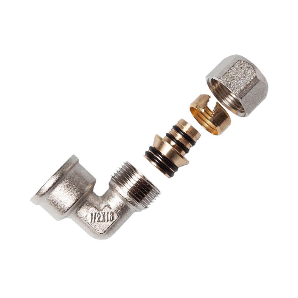 Коліно обтискне 20 мм х 1/2" з переходом на внутрішню різьбу - фото 2 Коліно обтискне 20 мм х 1/2" з переходом на внутрішню різьбу - фото 2