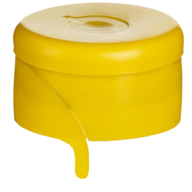 Пробка для бутылей 18,9 л 500 шт. Желтый (17585)